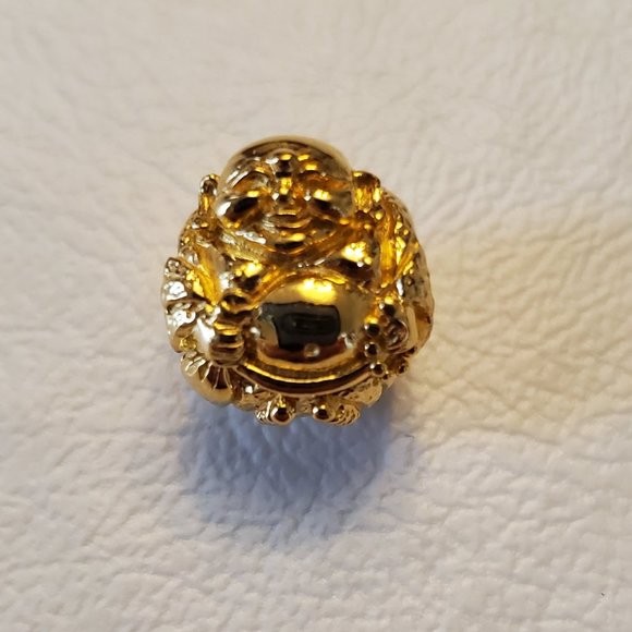 OHM BEADS Golden Budai Bead - Limited Edition - Picture 2 of 10